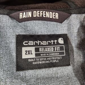 Carhartt Relaxed Fit Jacket - Black and Gray
